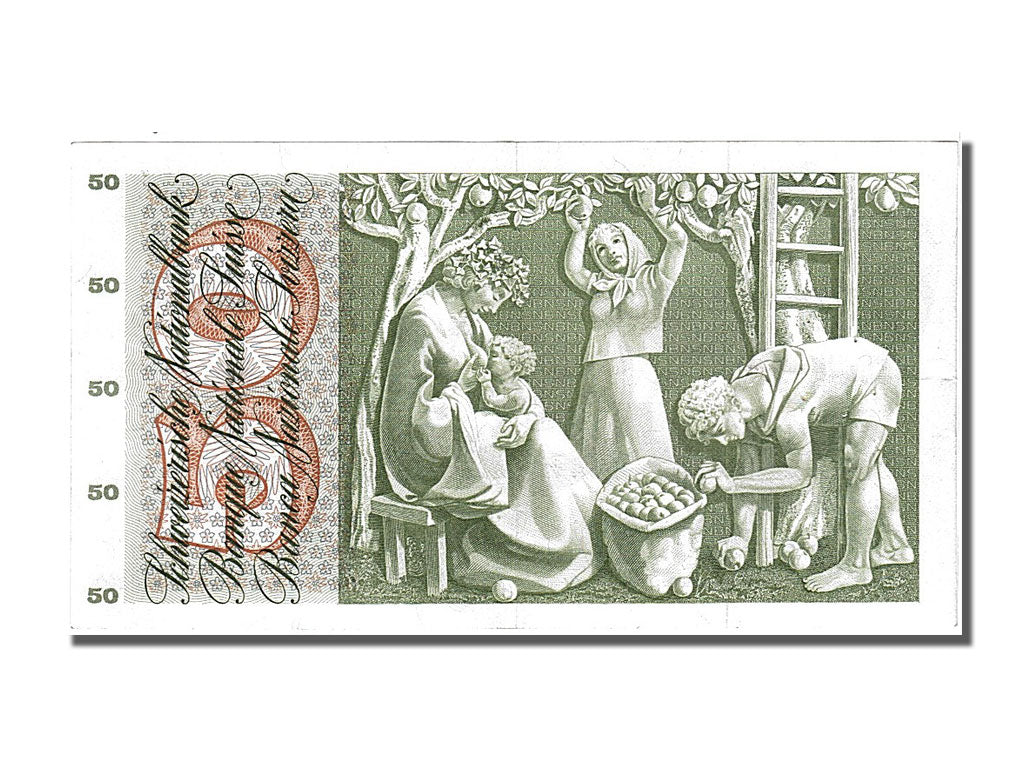 Banknote, Switzerland, 50 Franken, 1970, 1970-01-05, UNC(60-62)