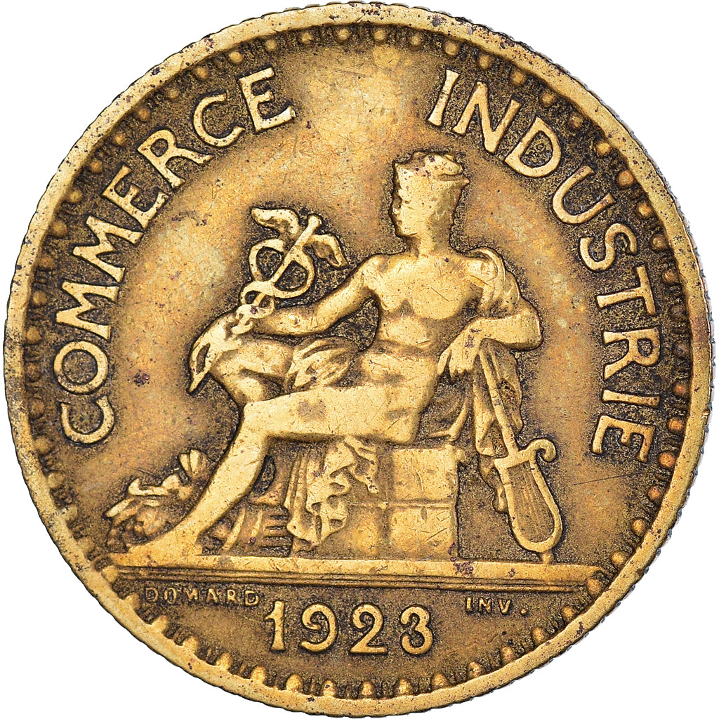 Moneta, Francja, Chambre de commerce, Franc, 1923, Paris, VF(20-25)