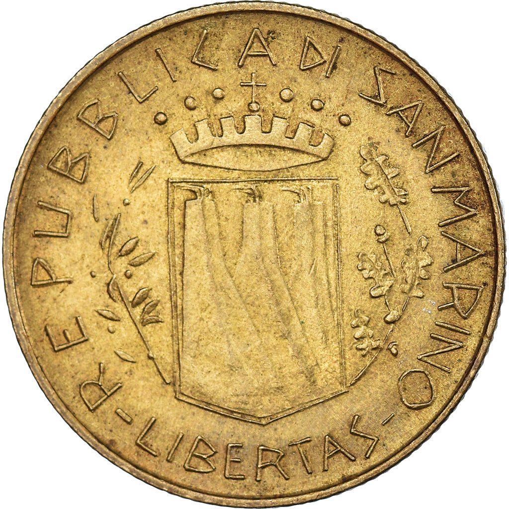 Moneta, San Marino, 200 Lire, 1981, Rome, MB+, Alluminio-bronzo, KM:123