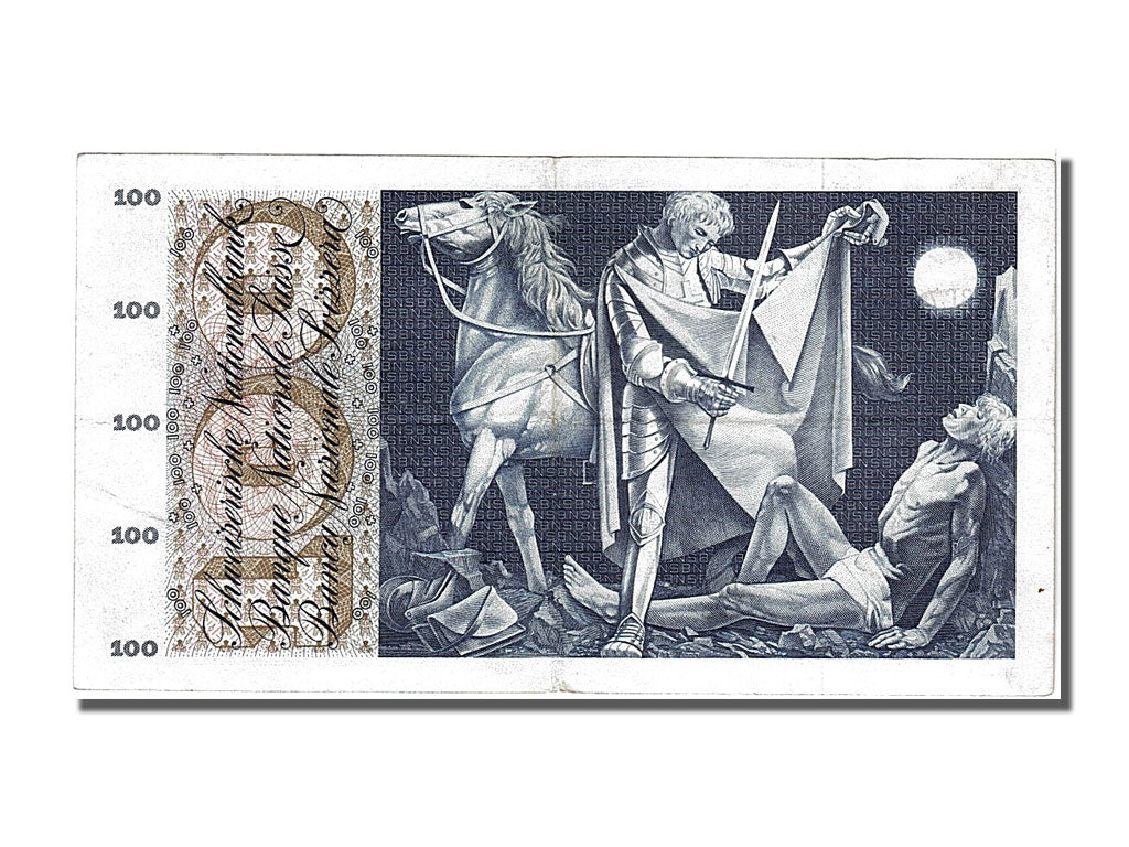 Banknote, Switzerland, 100 Franken, 1965, 1965-01-21, AU(50-53)