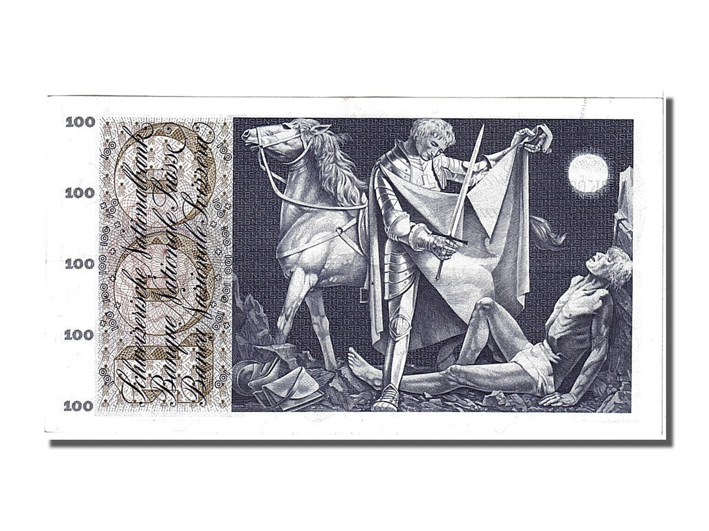 Banconote, Svizzera, 100 Franken, 1972, 1972-01-24, SPL