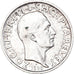 Coin, Albania, Zog I, Frang Ar, 1935, Rome, EF(40-45), Silver, KM:16