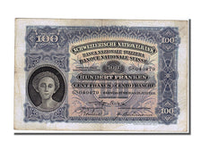 Banknote, Switzerland, 100 Franken, 1931, 1931-07-21, EF(40-45)