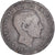 Coin, Spain, Alfonso XII, 10 Centimos, 1879, Barcelona, VF(20-25), Bronze