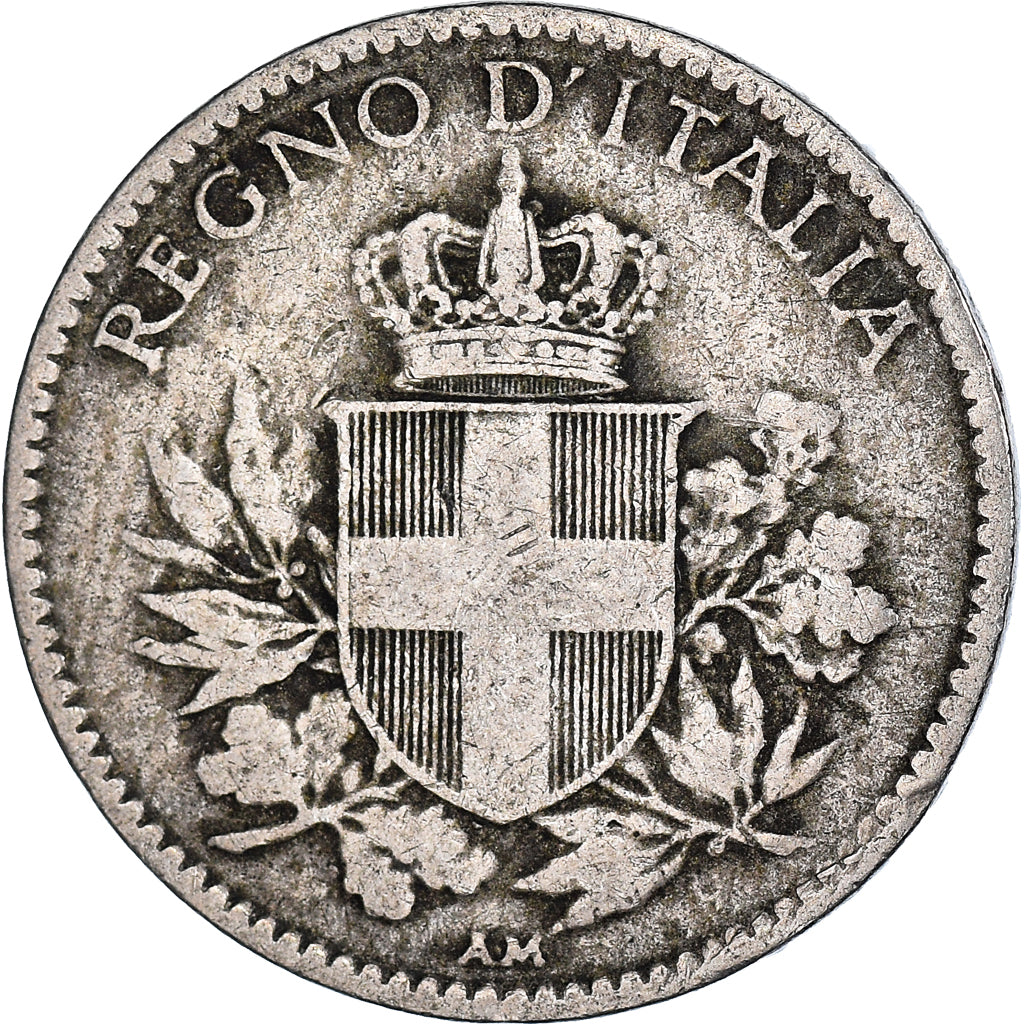 Coin, Italy, Vittorio Emanuele III, 20 Centesimi, 1918, Rome, EF(40-45)