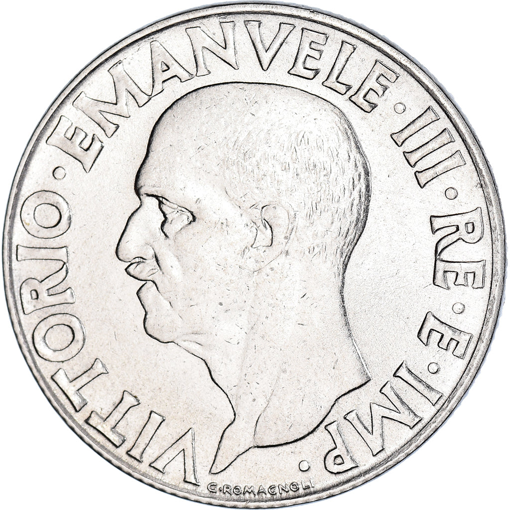 Münze, Italien, Vittorio Emanuele III, Lira, 1940, Rome, SS+, Stainless Steel