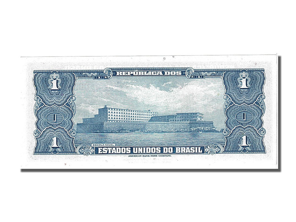 Banconote, Brasile, 1 Cruzeiro, 1954, FDS