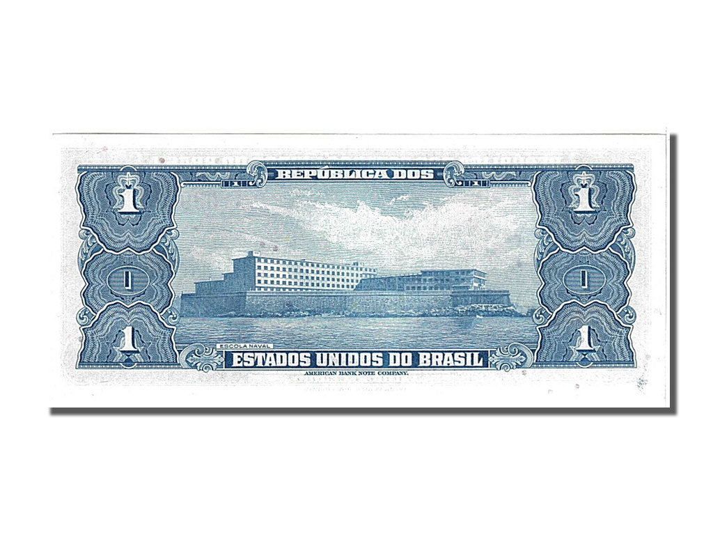 Banknote, Brazil, 1 Cruzeiro, 1954, UNC(65-70)