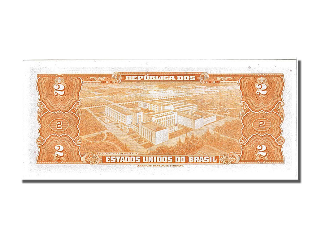 Banconote, Brasile, 2 Cruzeiros, 1954, FDS
