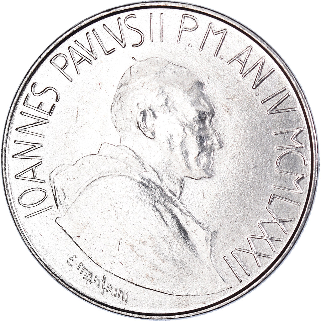 Moneta, CITTÀ DEL VATICANO, John Paul II, 100 Lire, 1982, FDC, Acciaio