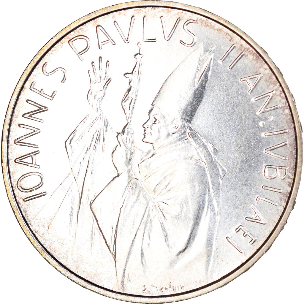 Moeda, CIDADE DO VATICANO, John Paul II, 1000 Lire, 1983, Roma, FDC, MS(65-70)