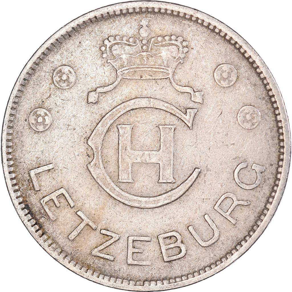 Monnaie, Luxembourg, Charlotte, Franc, 1939, TTB, Cupro-nickel, KM:44