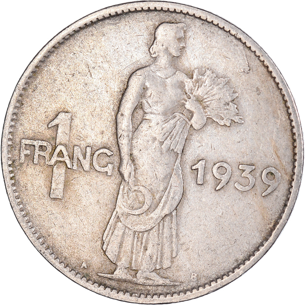 Monnaie, Luxembourg, Charlotte, Franc, 1939, TTB, Cupro-nickel, KM:44