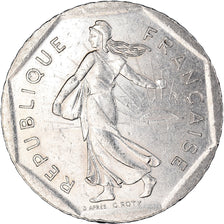 Moneta, Francja, Semeuse, 2 Francs, 1994, EF(40-45), Nikiel, KM:942.2