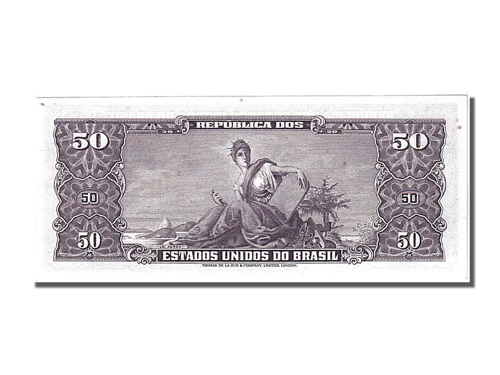 Banknote, Brazil, 5 Centavos on 50 Cruzeiros, 1966, UNC(65-70)