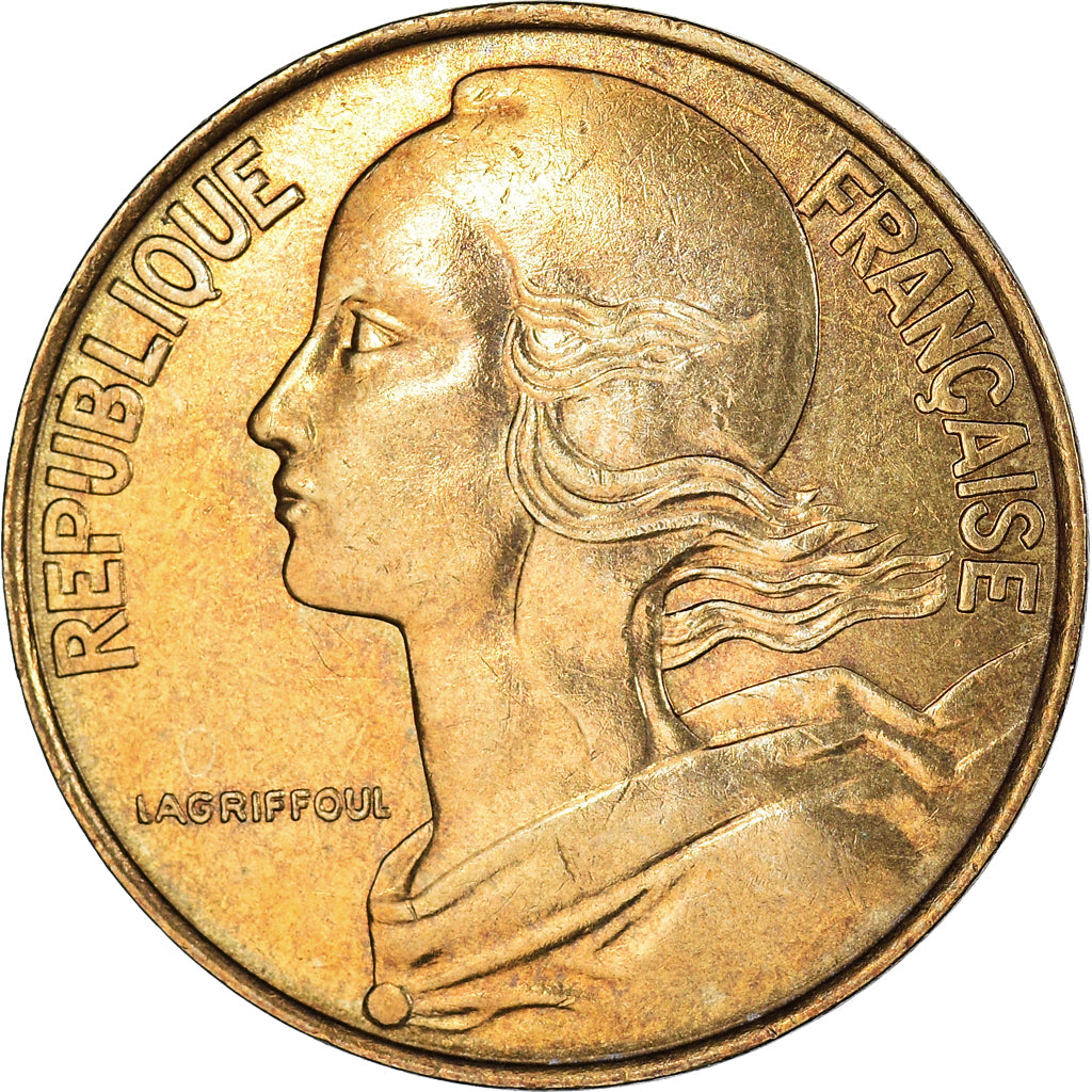 Munten, Frankrijk, Marianne, 20 Centimes, 1994, Paris, ZF+, Aluminum-Bronze