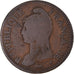 Moeda, França, Dupré, Decime, AN 8, Paris, VF(20-25), Bronze, KM:644.1