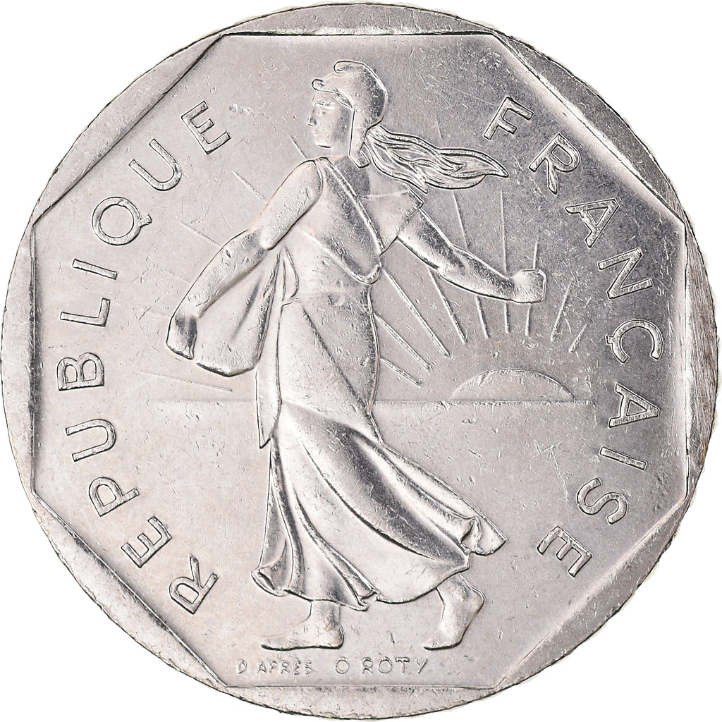 Coin, France, Semeuse, 2 Francs, 2000, Paris, MS(63), Nickel, KM:942.1