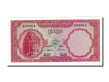 Biljet, Cambodja, 5 Riels, 1962, NIEUW
