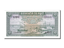 Banconote, Cambogia, 1 Riel, 1956, FDS