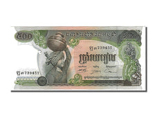 Geldschein, Kambodscha, 500 Riels, 1973, UNZ