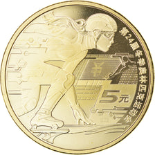 Coin, China, 5 Yüan, 2022, XXIVe Jeux Olympiques d'hiver, Pékin 2022 -