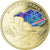 Moneta, China, 5 Yüan, 2022, Colorized.JO DE PÉKIN, MS(63), laiton