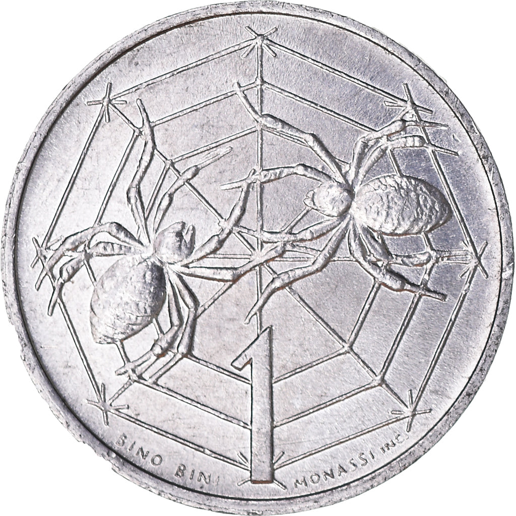Moneta, San Marino, Lira, 1975, AU(50-53), Aluminium, KM:40