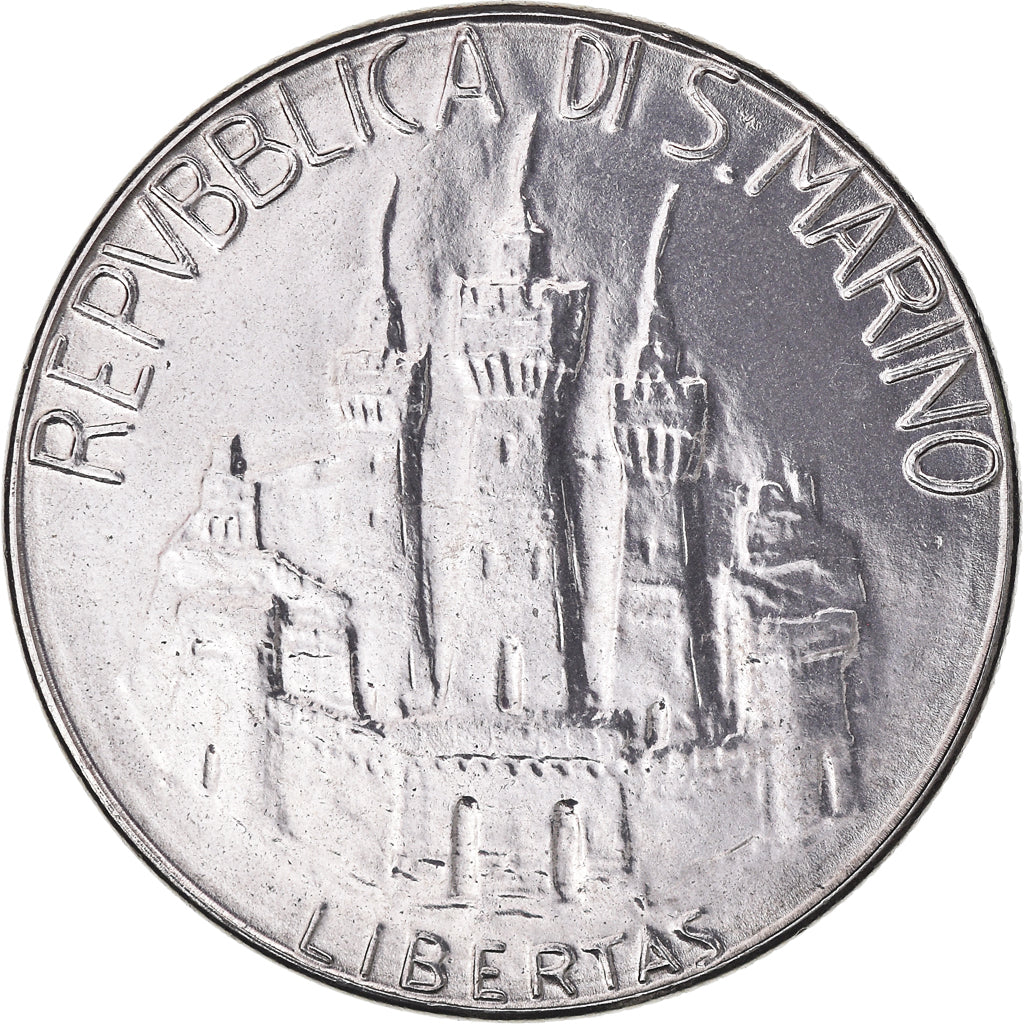 Moneta, San Marino, 100 Lire, 1984, Rome, SPL, Acciaio, KM:165