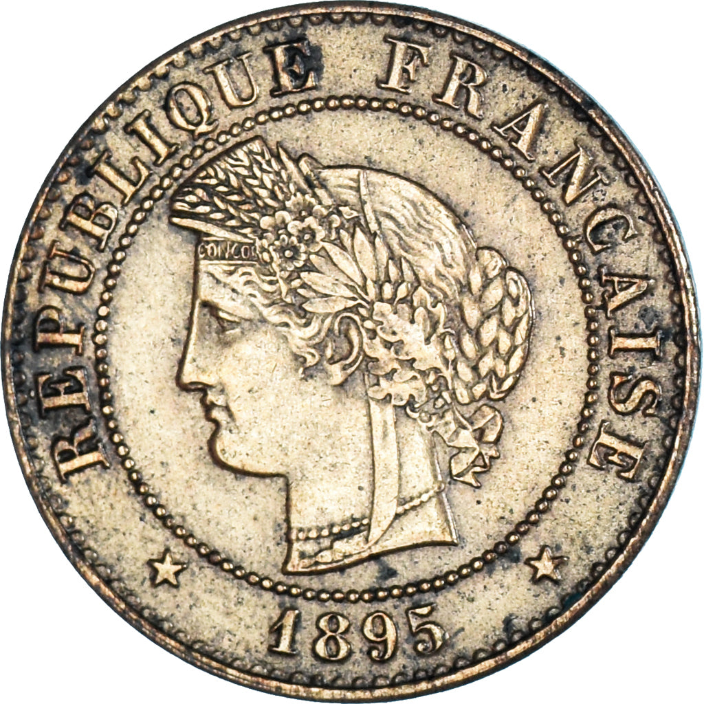 Münze, Frankreich, Cérès, Centime, 1895, Paris, SS+, Bronze, KM:826.1