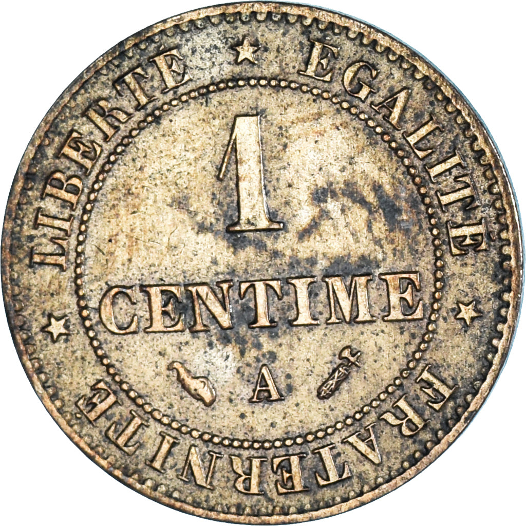 Münze, Frankreich, Cérès, Centime, 1895, Paris, SS+, Bronze, KM:826.1