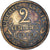 Moneda, Francia, Dupuis, 2 Centimes, 1919, Paris, MBC, Bronce, KM:841