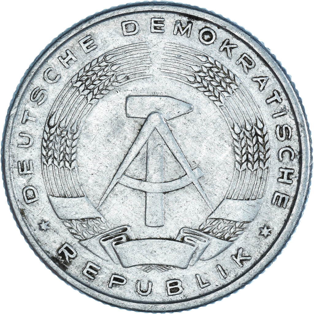 Münze, GERMAN-DEMOCRATIC REPUBLIC, 2 Mark, 1957, Berlin, S+, Aluminium, KM:14