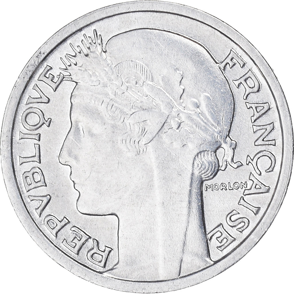Coin, France, Morlon, 50 Centimes, 1941, Paris, AU(55-58), Aluminum, KM:894.1a