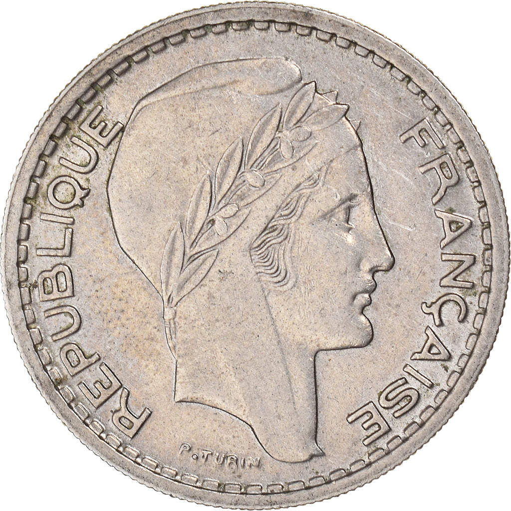 Münze, Frankreich, Turin, 10 Francs, 1949, Beaumont - Le Roger, SS+