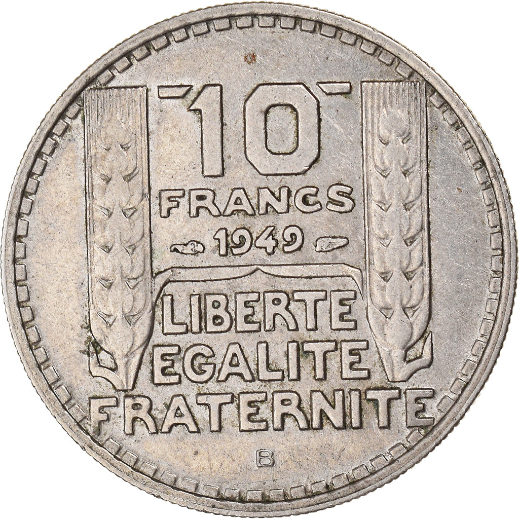Münze, Frankreich, Turin, 10 Francs, 1949, Beaumont - Le Roger, SS+