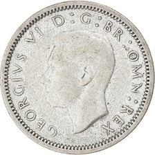 Coin, Great Britain, George VI, 6 Pence, 1937, EF(40-45), Silver, KM:852