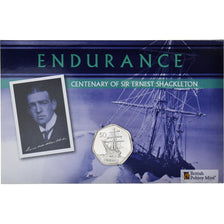 Monnaie, Territoire Antarctique Britannique, 50 Pence, 2022, Pobjoy Mint