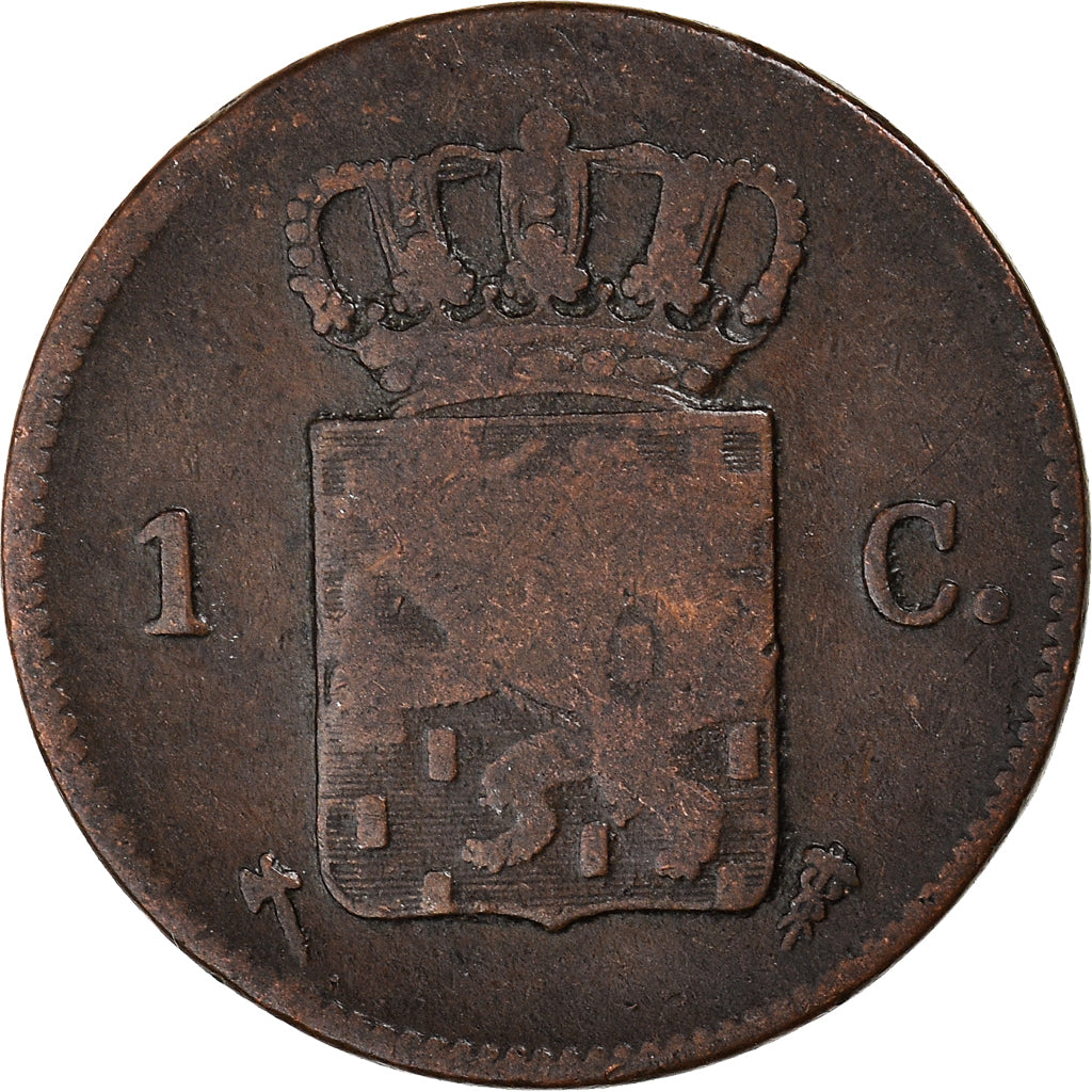 Moeda, Países Baixos, William III, Cent, 1876, F(12-15), Cobre, KM:100