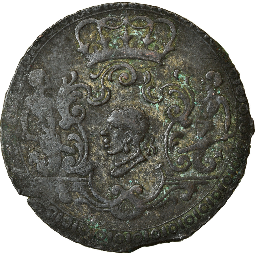 Coin, ITALIAN STATES, CORSICA, General Pasquale Paoli, 4 Soldi, 1764, Murato