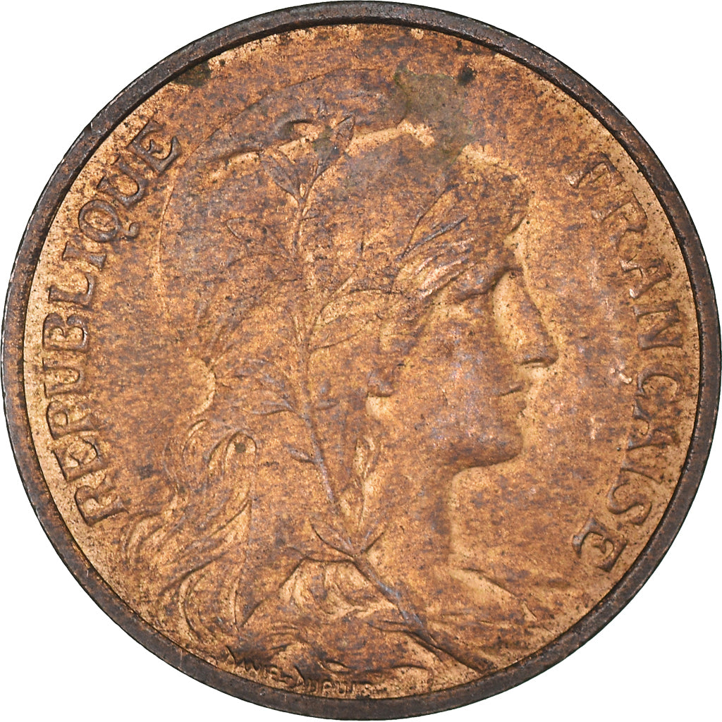 Coin, France, Dupuis, 5 Centimes, 1911, Paris, EF(40-45), Bronze, KM:842