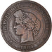 Munten, Frankrijk, Cérès, 10 Centimes, 1884, Paris, FR, Bronzen, KM:815.1