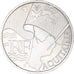 France, 10 Euro, Aquitaine, 2010, Paris, AU(55-58), Silver, Gadoury:EU399