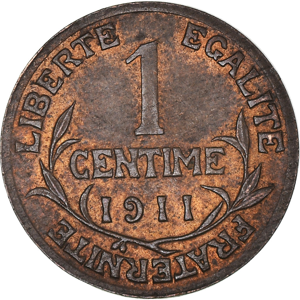 Coin, France, Dupuis, Centime, 1911, Paris, EF(40-45), Bronze, KM:840