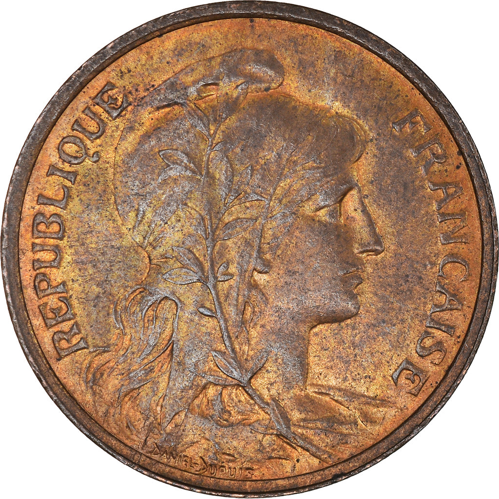 Coin, France, Dupuis, 5 Centimes, 1920, Paris, EF(40-45), Bronze, KM:842