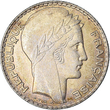 Moneta, Francja, Turin, 10 Francs, 1931, Paris, AU(50-53), Srebro, KM:878