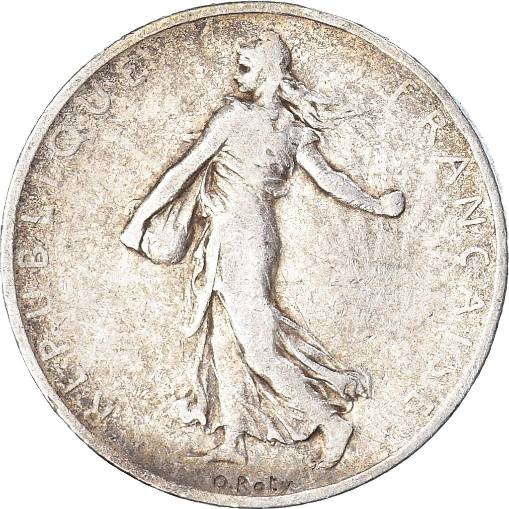 Moneta, Francia, Semeuse, 2 Francs, 1898, Paris, MB, Argento, KM:845.1