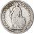 Monnaie, Suisse, Franc, 1887, Bern, B+, Argent, KM:24
