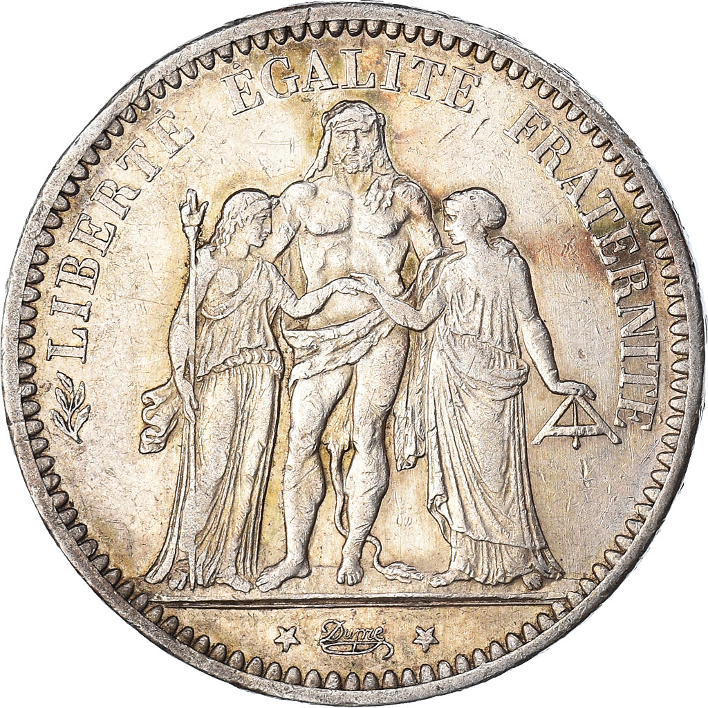 Monnaie, France, Hercule, 5 Francs, 1873, Paris, TTB, Argent, Gadoury:745a