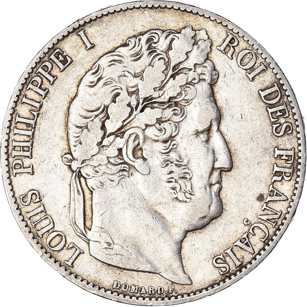 Münze, Frankreich, Louis-Philippe, 5 Francs, 1847, Paris, SS, Silber, KM:749.1